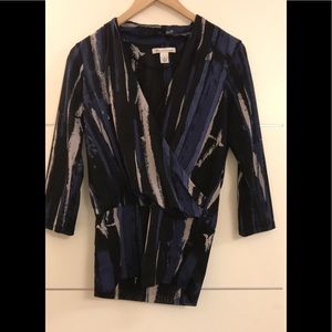 Kenneth Cole Surplice Blouse